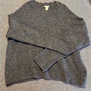 H&M Charcoal Gray Cozy Knit Sweater